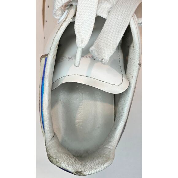 Alexander McQueen Oversized Sneaker “White Multi” Size 36.5 Made In Italy - Picture 9 of 16